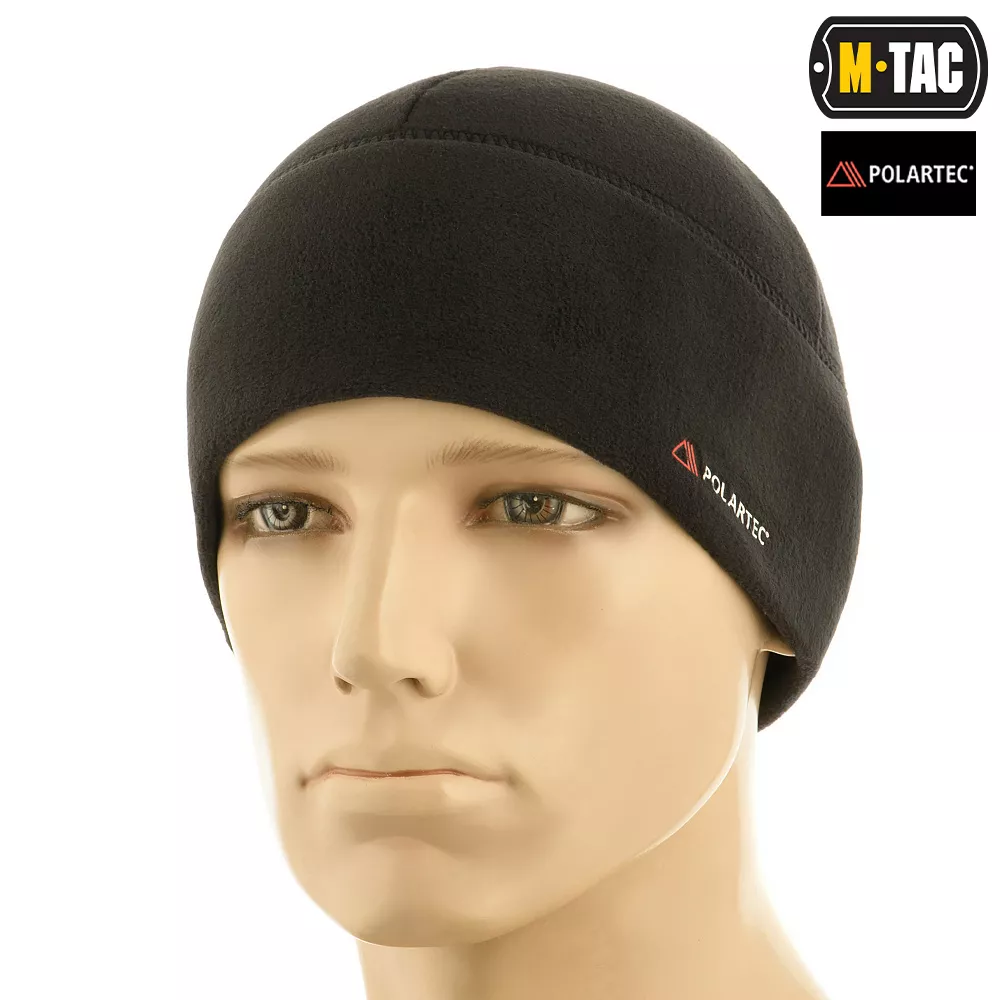M-Tac Czapka Watch Cap Light Polartec Black-M-tac-Czapki zimowe