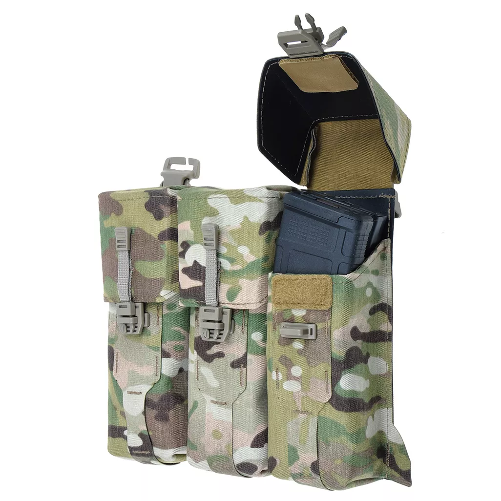 Templars Gear - Front Panel 3x2 AK FULL FLAP QR Mullticam