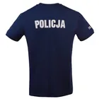 Modus - Koszulka T Shirt Policja 100% Bawełna Granatowa Odblaskowa